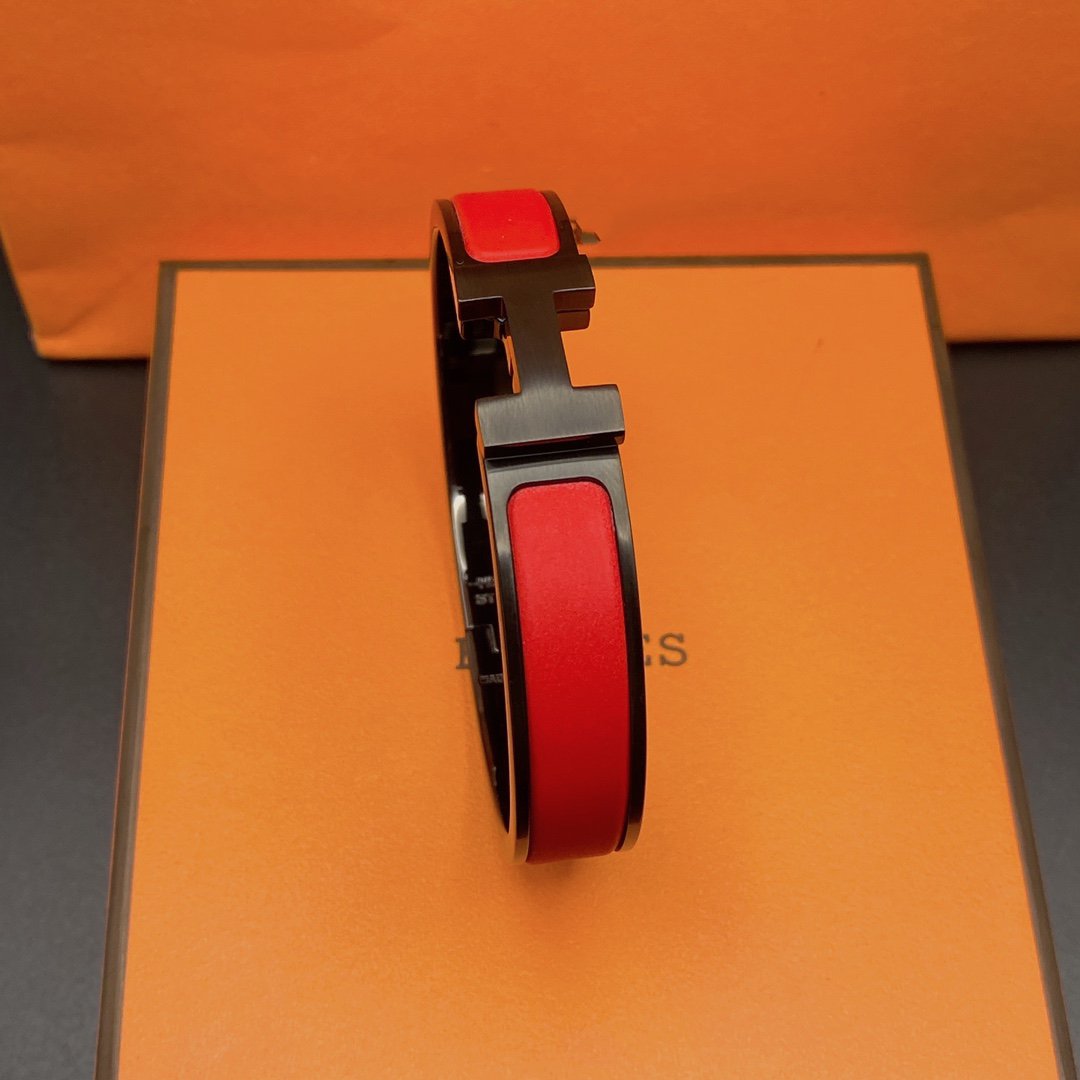 [Panda Jewelry]CLIC HM SO BLACK RED BRACELET