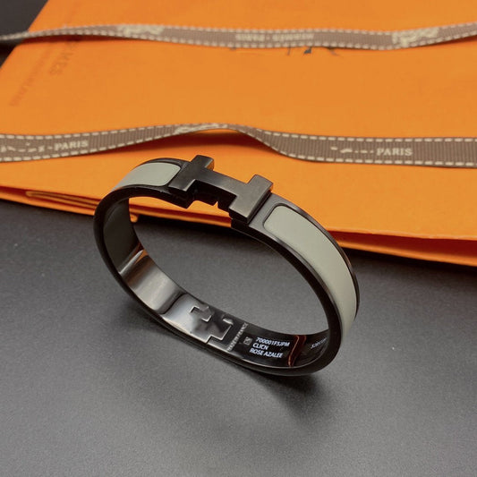 [Panda Jewelry]CLIC HM SO BLACK GREY BRACELET