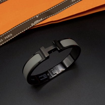 [Panda Jewelry]CLIC HM SO BLACK GREY BRACELET