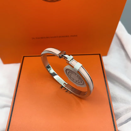 [Panda Jewelry]CLASSIC HM CLIC  PINK 8MM ENAMEL BRACELET