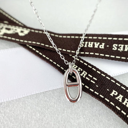 [Panda Jewelry]HM PIG NOSE NECKLACE