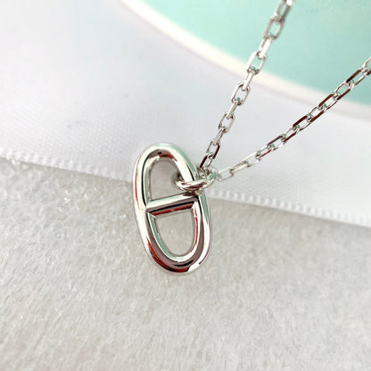 [Panda Jewelry]HM PIG NOSE NECKLACE