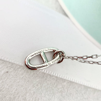 [Panda Jewelry]HM PIG NOSE NECKLACE