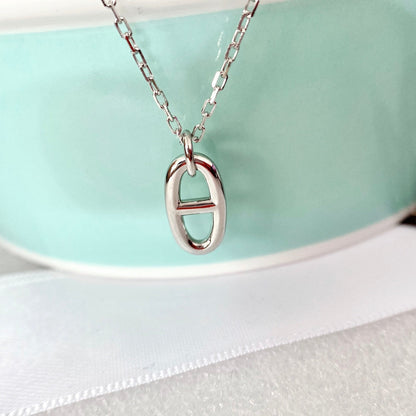 [Panda Jewelry]HM PIG NOSE NECKLACE