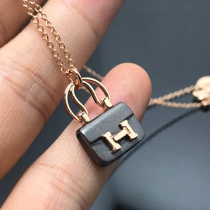 [Panda Jewelry]WOMEN'S HM AMULETTES CONSTANCE PENDANT NECKLACE