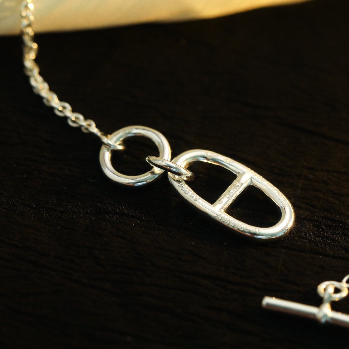 [Panda Jewelry]HM CHAINE D'ANCRE PENDANT NECKLACE STERLING SILVER