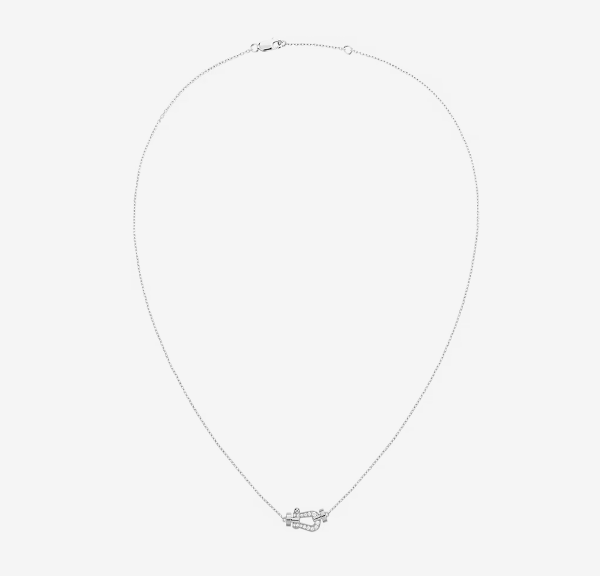 [Panda Jewelry]FORCE 10 DIAMOND SILVER NECKLACE MINI MODEL