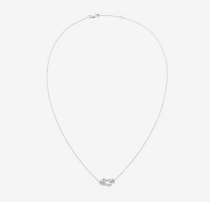 [Panda Jewelry]FORCE 10 DIAMOND SILVER NECKLACE MINI MODEL