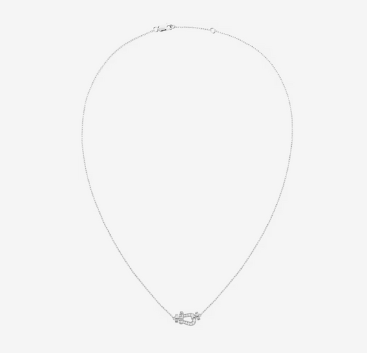 [Panda Jewelry]FORCE 10 DIAMOND SILVER NECKLACE MINI MODEL