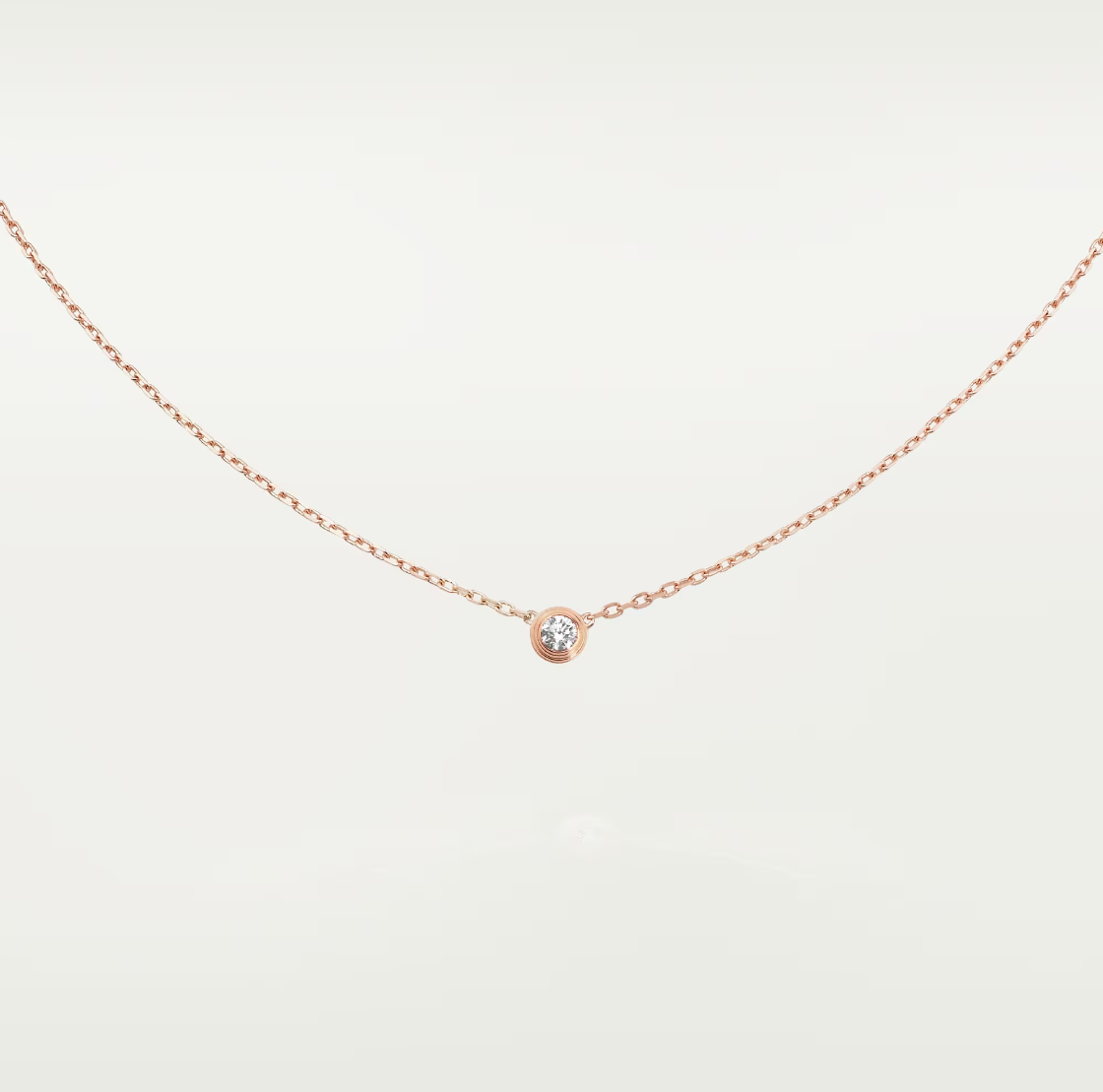 [Panda Jewelry]DAMOUR DIAMOND NECKLACE