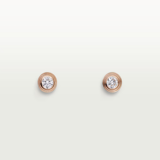 [Panda Jewelry]DAMOUR DIAMOND EARRINGS