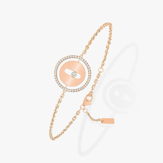 [Panda Jewelry]LUCKY MOVE PAVED DIAMOND BRACELET