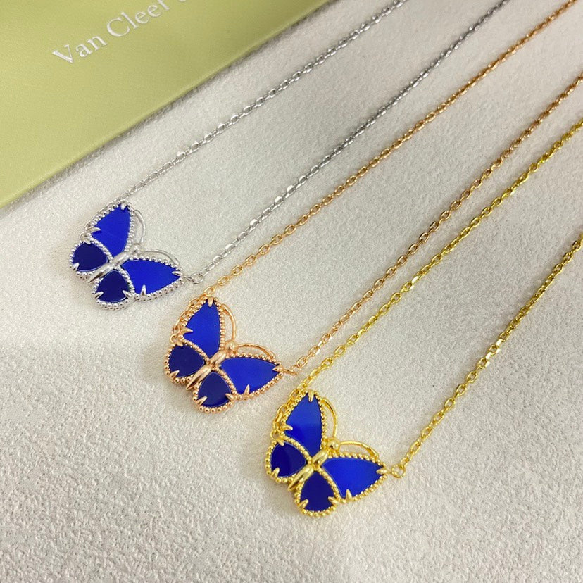 [✨Panda Jewelry💎] 2026 NEW LUCKY BUTTERFLY 1 MOTIFS NECKLACE
