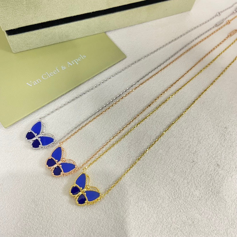 [✨Panda Jewelry💎] 2026 NEW LUCKY BUTTERFLY 1 MOTIFS NECKLACE