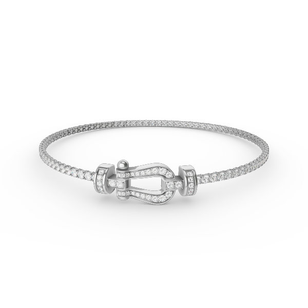 [Panda Jewelry]FORCE  HORSESHOE  DIAMOND TENNIS BRACELET
