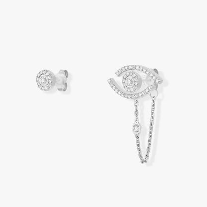[Panda Jewelry]Lucky Eye Diamond Earrings
