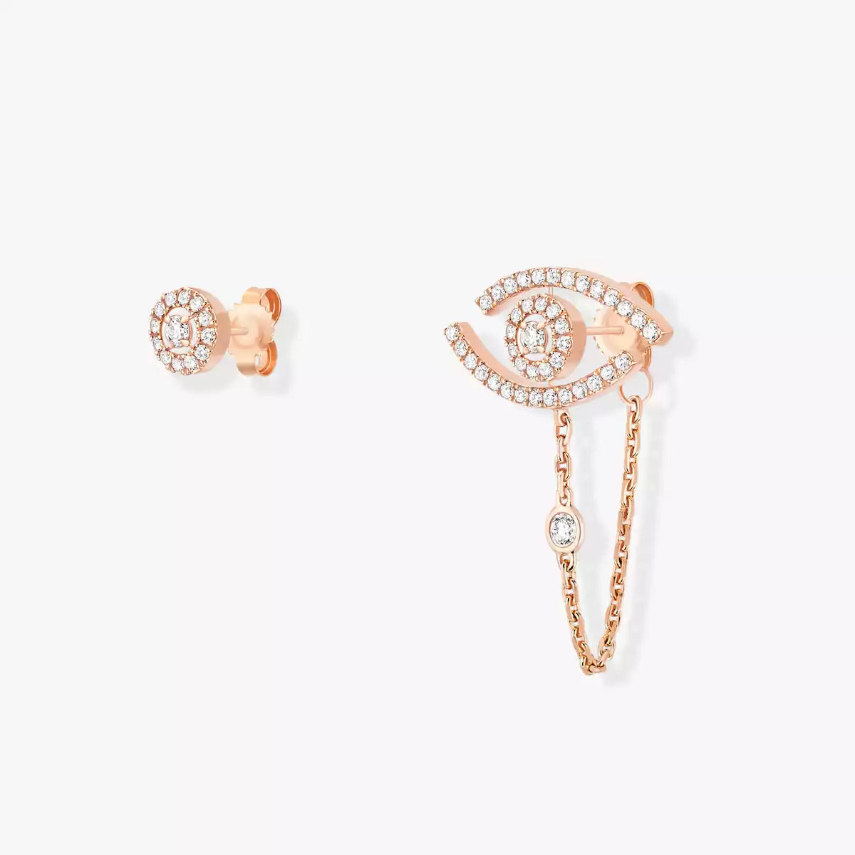 [Panda Jewelry]Lucky Eye Diamond Earrings