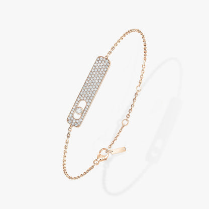 [Panda Jewelry]MOVE CLASSIQUE DIAMOND PAVED BRACELET