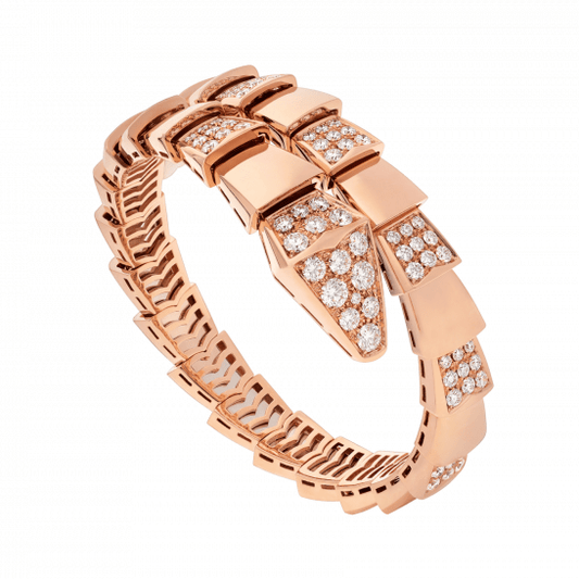 [Panda Jewelry]SERPENTI BRACELET PINK GOLD DIAMOND