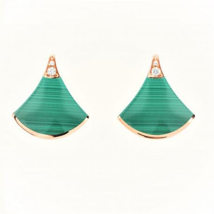 [Panda Jewelry]DIVAS DREAM EARRINGS PINK GOLD