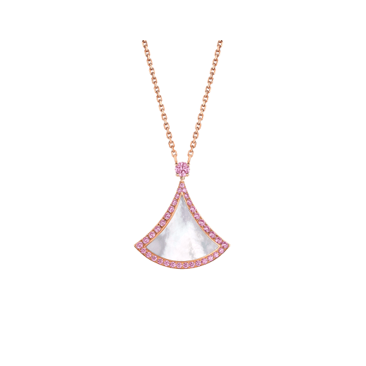 [Panda Jewelry]DREAM NECKLACE MOP DIAMOND PINK