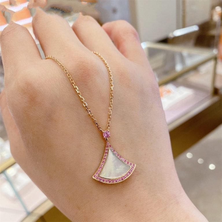 [Panda Jewelry]DREAM NECKLACE MOP DIAMOND PINK