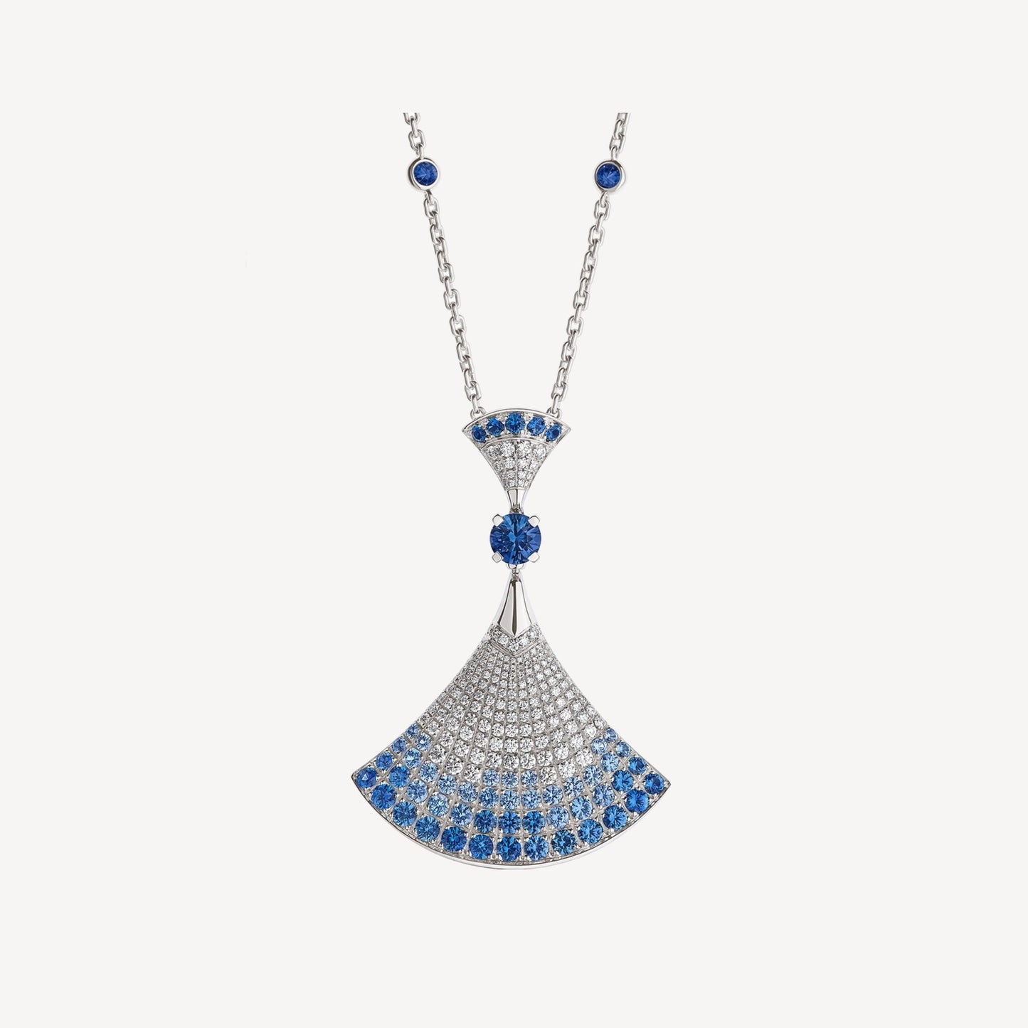 [Panda Jewelry]DREAM NECKLACE AGATE SILVER DIAMOND