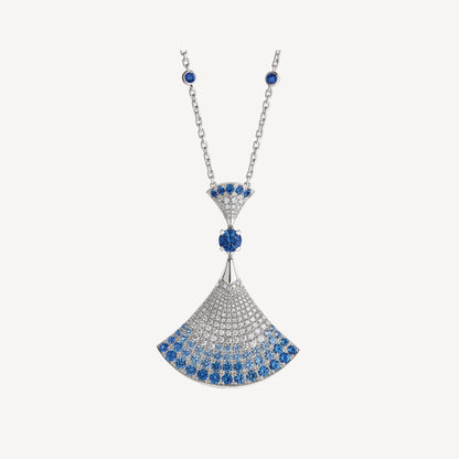 [Panda Jewelry]DREAM NECKLACE AGATE SILVER DIAMOND