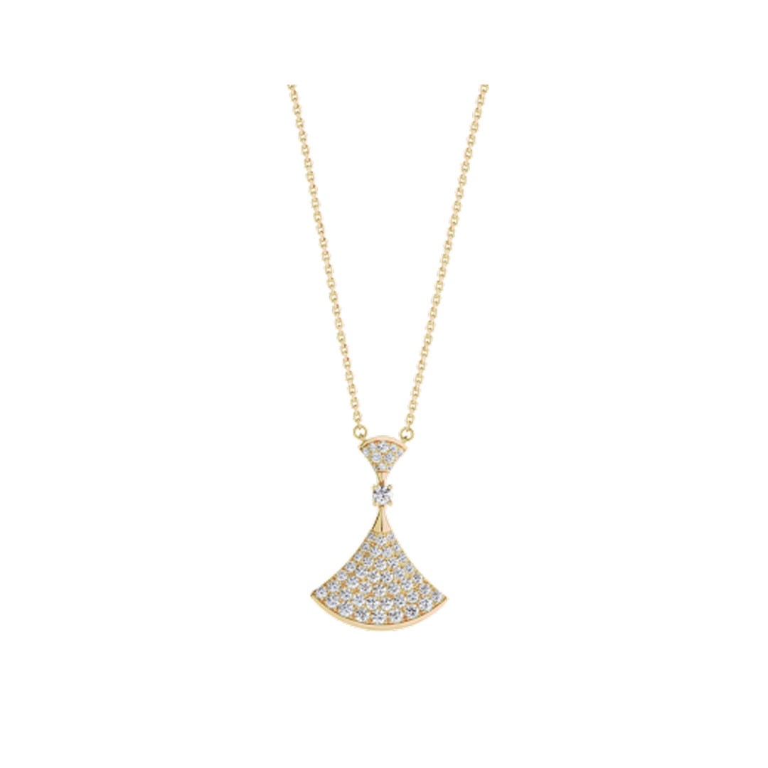 [Panda Jewelry]DREAM NECKLACE GOLD FULL DIAMOND