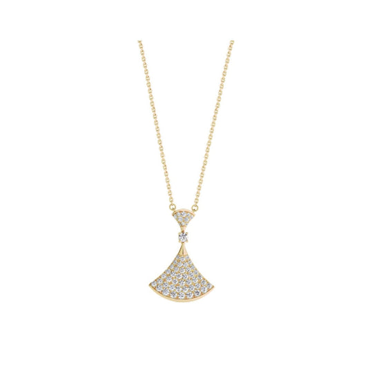 [Panda Jewelry]DREAM NECKLACE GOLD FULL DIAMOND