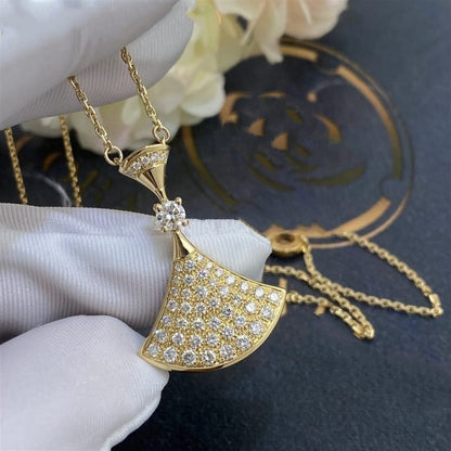 [Panda Jewelry]DREAM NECKLACE GOLD FULL DIAMOND