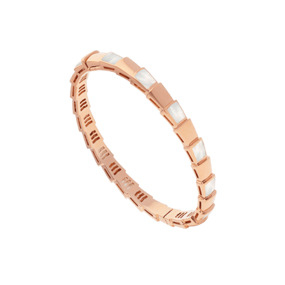[Panda Jewelry]SERPENTI BRACELET PINK GOLD MOP