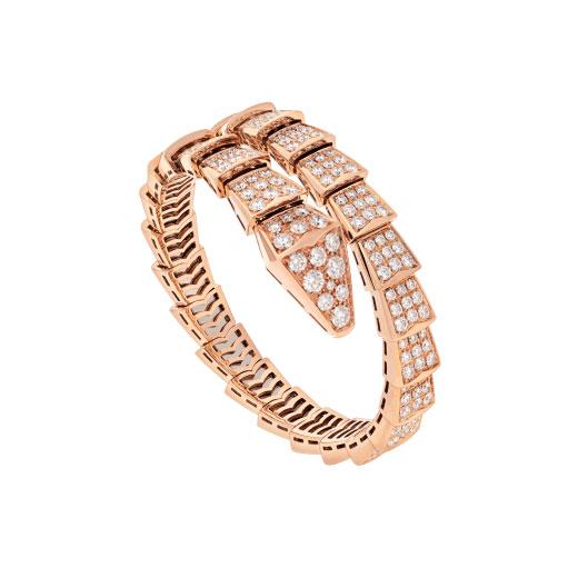[Panda Jewelry]SERPENTI BRACELET 8MM PINK GOLD DIAMOND