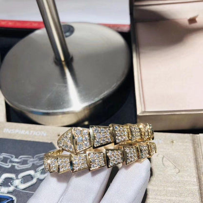 [Panda Jewelry]SERPENTI BRACELET 8MM GOLD DIAMOND