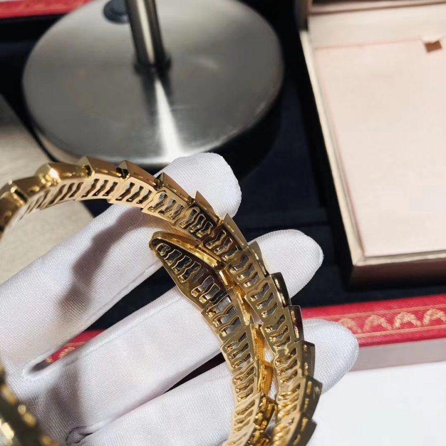 [Panda Jewelry]SERPENTI BRACELET 8MM GOLD DIAMOND