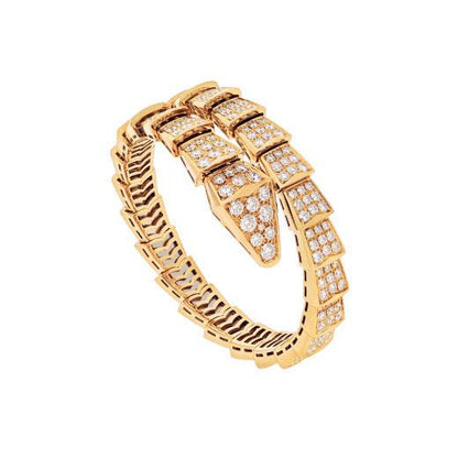 [Panda Jewelry]SERPENTI BRACELET 8MM GOLD DIAMOND