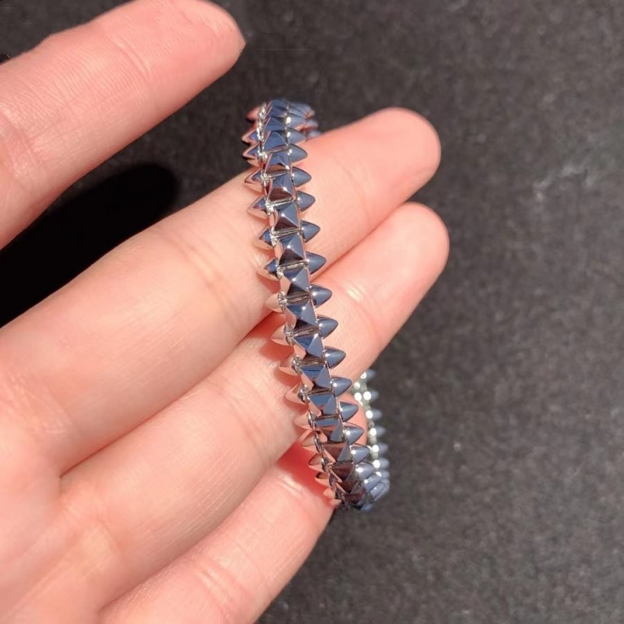 [Panda Jewelry]CLASH SILVER BRACELET