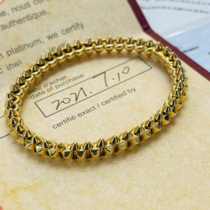 [Panda Jewelry]CLASH GOLD BRACELET