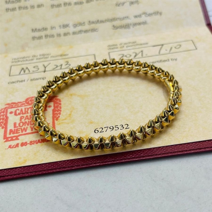 [Panda Jewelry]CLASH GOLD BRACELET