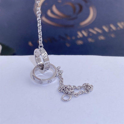 [Panda Jewelry]LOVE BRACELET DOUBLE RING