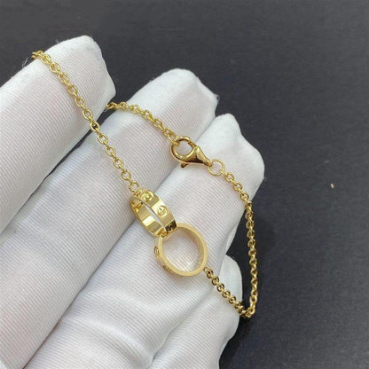 [Panda Jewelry]LOVE BRACELET DOUBLE RING