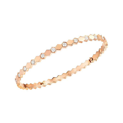 [Panda Jewelry]BEE LOVE SILVER DIAMOND BRACELET