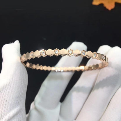 [Panda Jewelry]BEE LOVE SILVER DIAMOND BRACELET