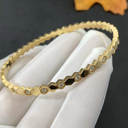 [Panda Jewelry]BEE LOVE GOLD DIAMOND BRACELET
