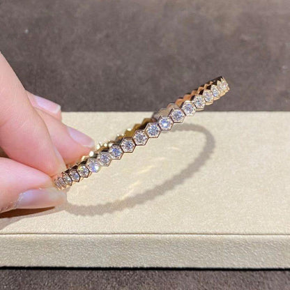 [Panda Jewelry]BEE LOVE GOLD BRACELET FULL DIAMOND