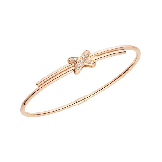 [Panda Jewelry]JEUX DE BRACELET PINK GOLD DIAMONDS
