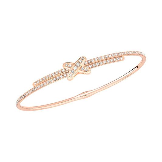 [Panda Jewelry]JEUX DE BRACELET DIAMONDS PINK GOLD
