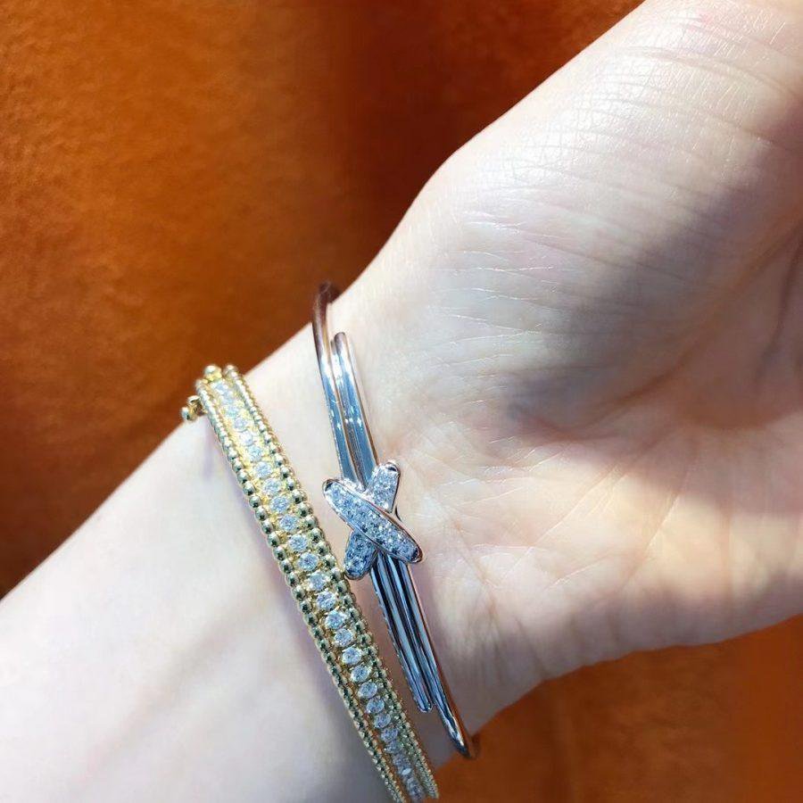 [Panda Jewelry]JEUX DE BRACELET SILVER DIAMONDS