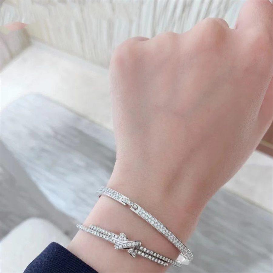 [Panda Jewelry]JEUX DE BRACELET DIAMONDS SILVER