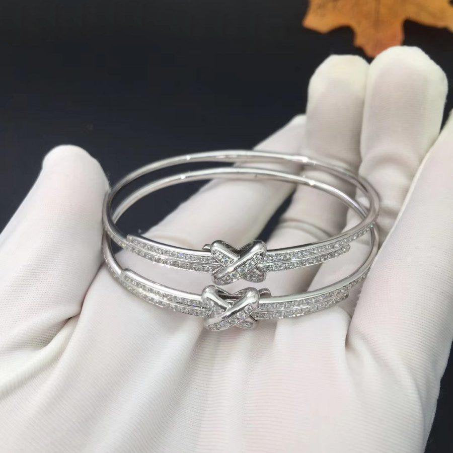 [Panda Jewelry]JEUX DE BRACELET DIAMONDS SILVER